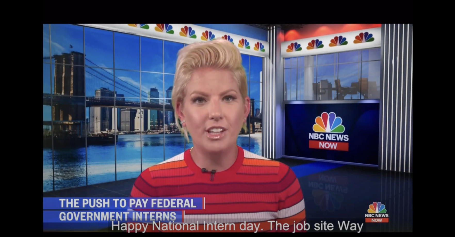 NBC News Now: Inside the push for federal government interns to get a paycheck